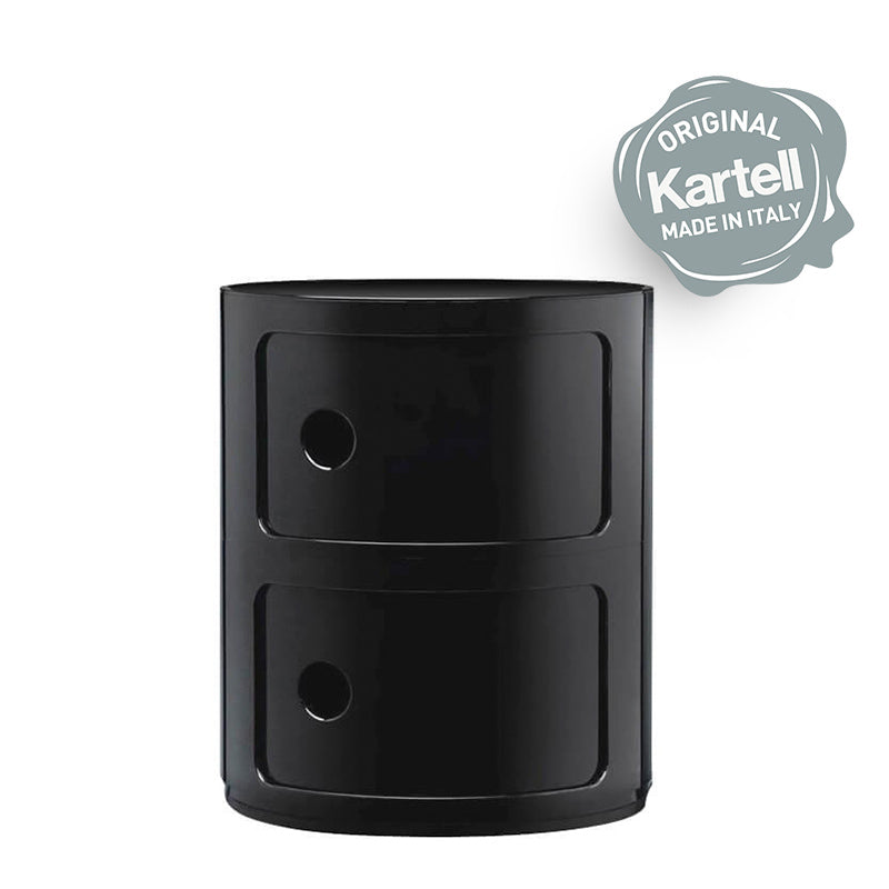 Componibili 2 elementos Negro, Kartell